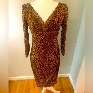 Lauren Ralph Lauren animal print midi dress, 4